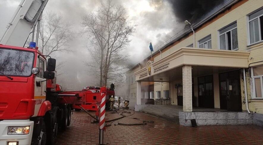 Fire In Pavlodar School. Images | instagram/pavlodar_tjd