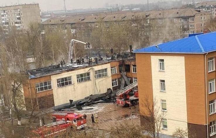 Criminal case initiated on the fact of a fire at a school in Pavlodar