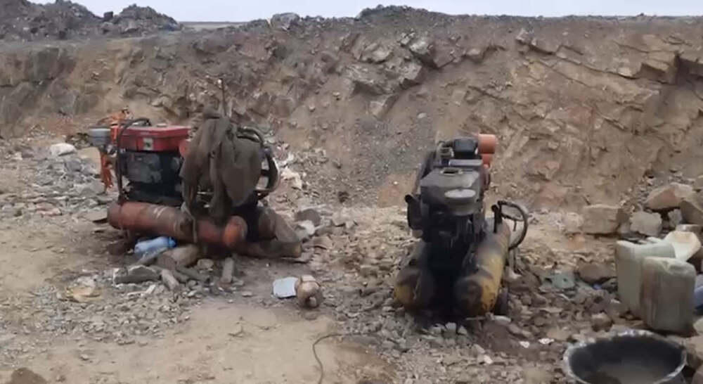 Шесть горняков с 20 мешками золотосодержащей руды задержаны в Жамбылской области