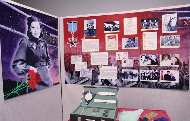 В Нур-Султане открылась выставка памяти казахстанских женщин - участниц Великой Отечественной войны
