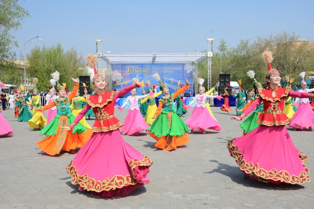 Как отмечают День единства народа Казахстана в Акмолинской области