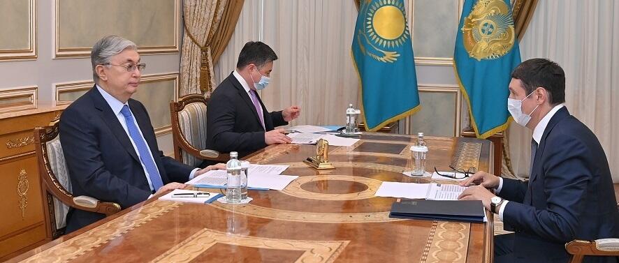 Саткалиев доложил Токаеву о втором этапе реформирования АО "Самрук-Казына"