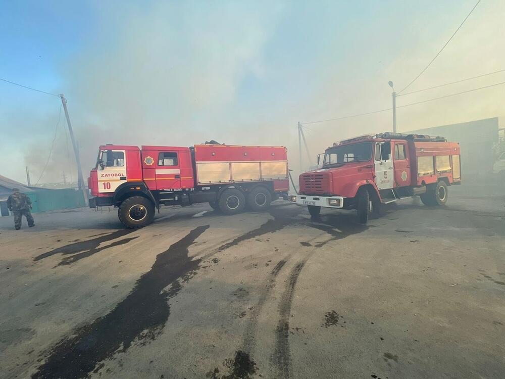 ЧП в Костанае: власти окажут помощь жителям 12 сгоревших домов 