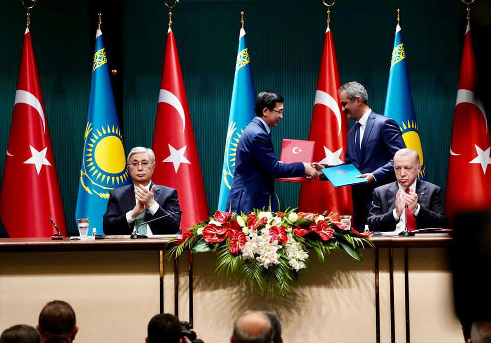 Қазақстан мен Түркия Үкіметтері арасында білім беру саласындағы ынтымақтастық туралы келісімге қол қойылды