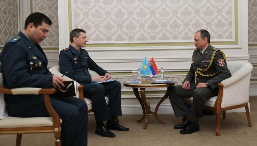 Минобороны Казахстана и Сербии налаживают сотрудничество