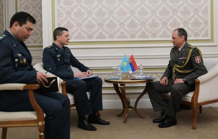 Минобороны Казахстана и Сербии налаживают сотрудничество