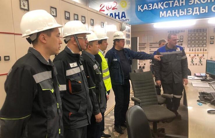 Представители Минэнерго РК посетили электростанции Павлодара