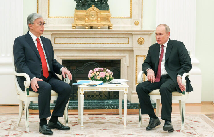 Токаев и Путин провели переговоры