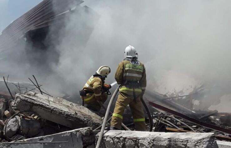 Спецкомиссия подсчитывает ущерб от взрыва в Шымкенте