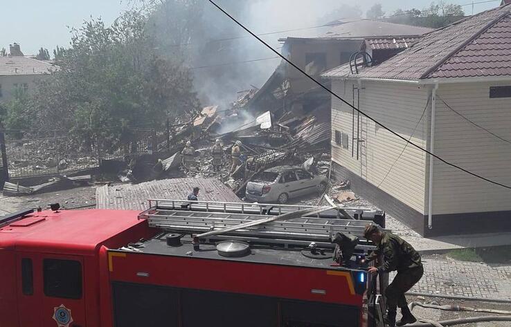 В Минздраве рассказали о состоянии пострадавших при взрыве в Шымкенте