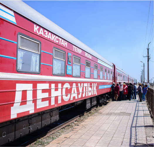 Медицинские поезда запустили в Казахстане