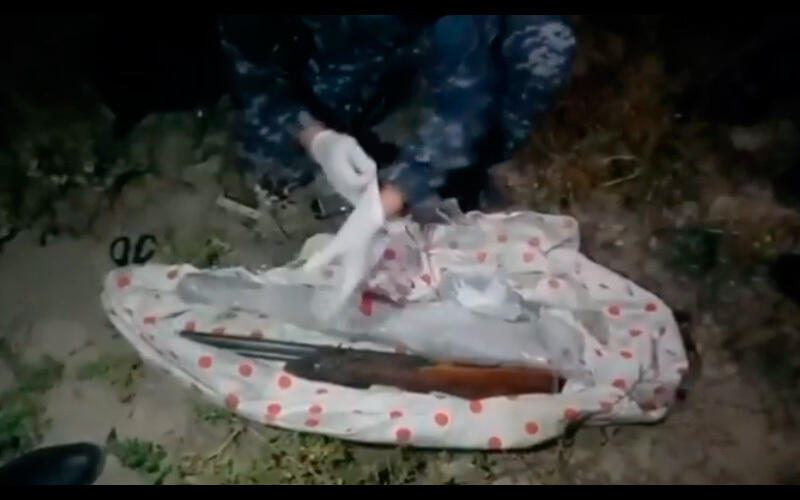 Похищенные во время январских погромов оружие и боеприпасы обнаружены в Таразе