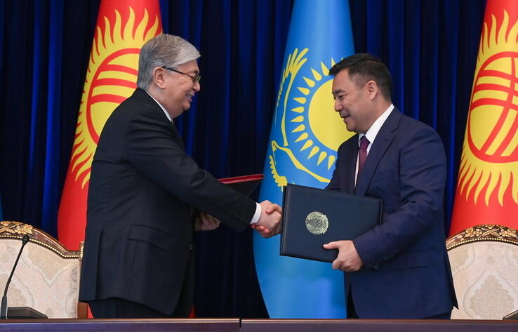 Токаев: Казахстан и Кыргызстан планируют увеличить торговый оборот до $2 млрд