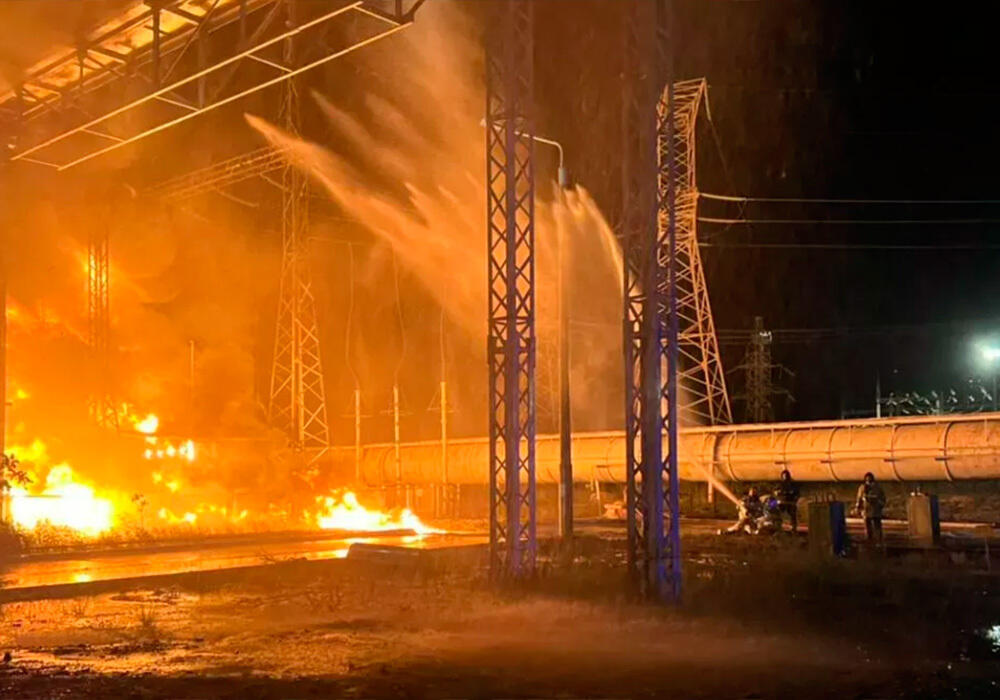 В Мангистауской области на ТЭЦ-3 произошел пожар