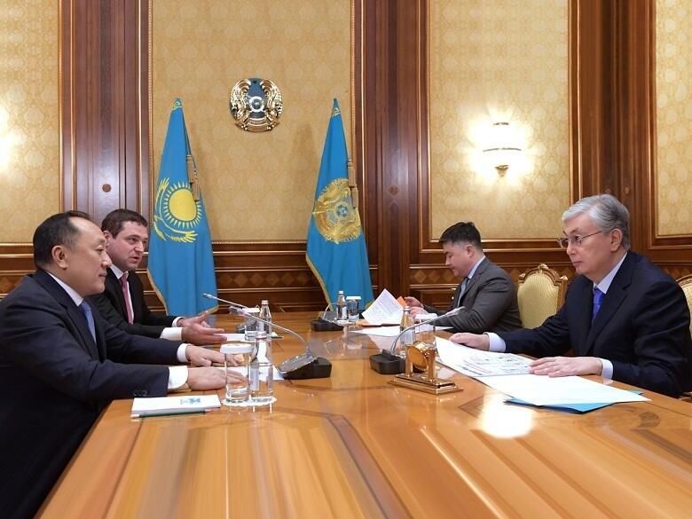Токаев провел встречу с руководством Kaspi.kz 