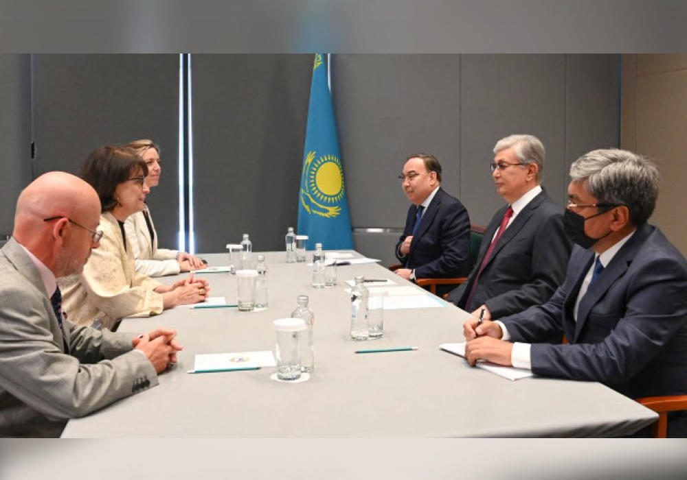 Kazakh President receives UN Secretary-General's Special Representative