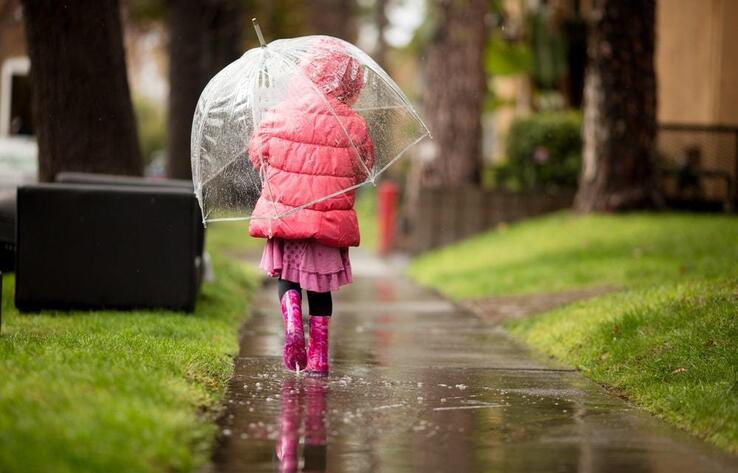Дожди и град прогнозируют синоптики в ближайшие дни в Казахстане