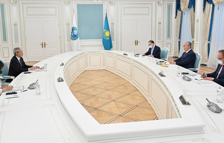 Подготовку к заседанию Совета глав государств - членов ШОС обсудили Токаев и Чжан Мин