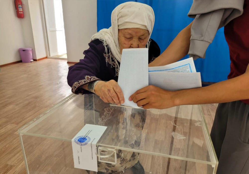 Республиканский референдум по поправкам в Конституцию прошел в Казахстане. Фото: telegram/referendum2022_kz
