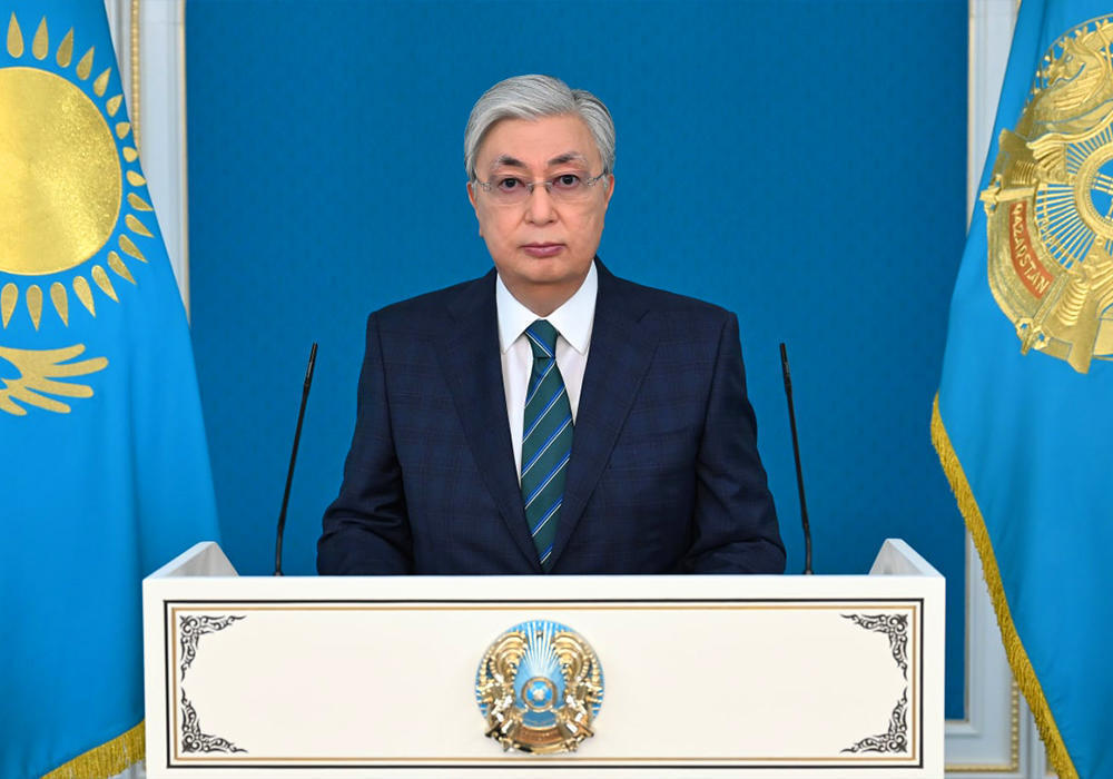 President Tokayev addresses Kazakhstani people on referendum