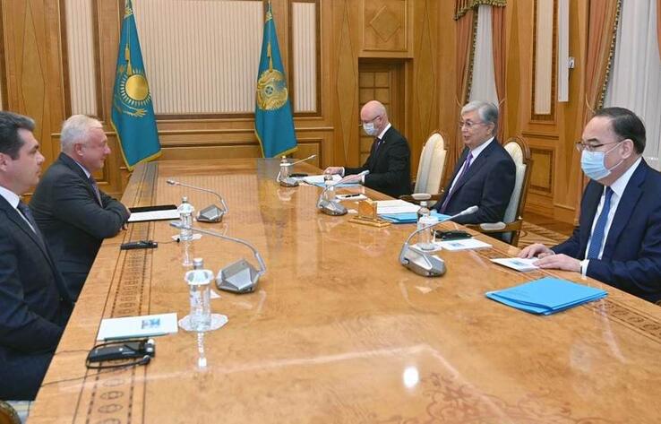 Президент РК провел ряд встреч с руководителями международных компаний