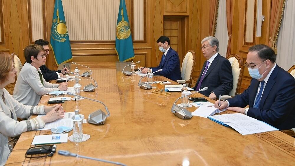 Токаев обсудил с президентом ЕБРР реализацию инвестпроектов в Казахстане
