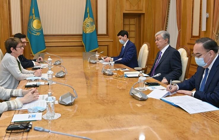 Токаев обсудил с президентом ЕБРР реализацию инвестпроектов в Казахстане
