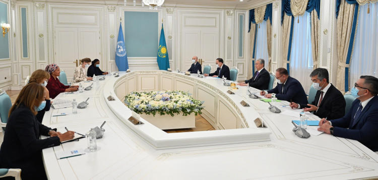 Tokayev meets with Deputy Secretary-General Amina Mohammed