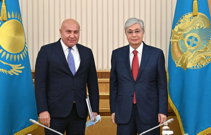 Токаев принял президента и гендиректора группы компаний Yildirim Holding