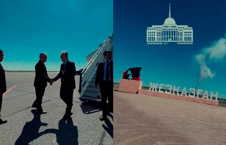 Тоқаев жаңадан құрылған Ұлытау облысына жұмыс сапарымен келді