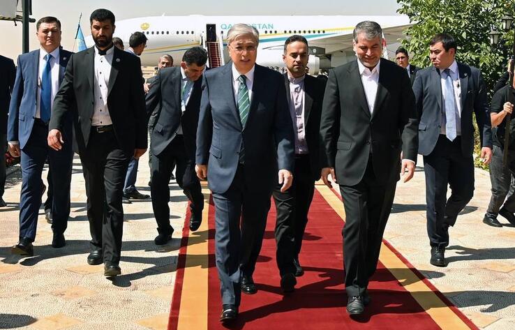 Президент РК прибыл с официальным визитом в Иран