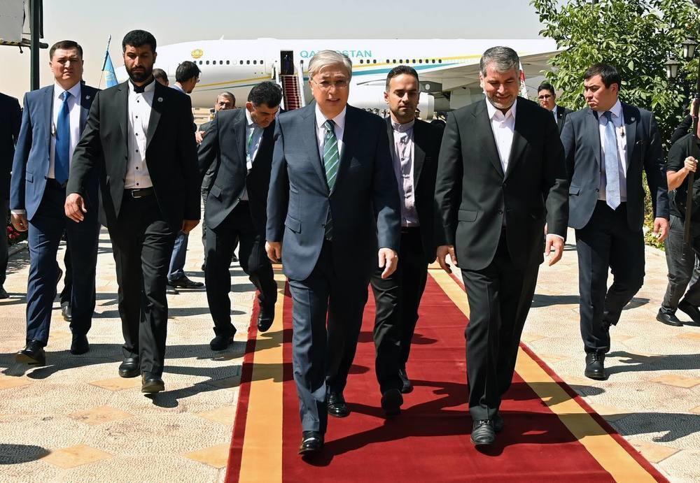 Kazakh President, Supreme Leader of Iran meet in Tehran