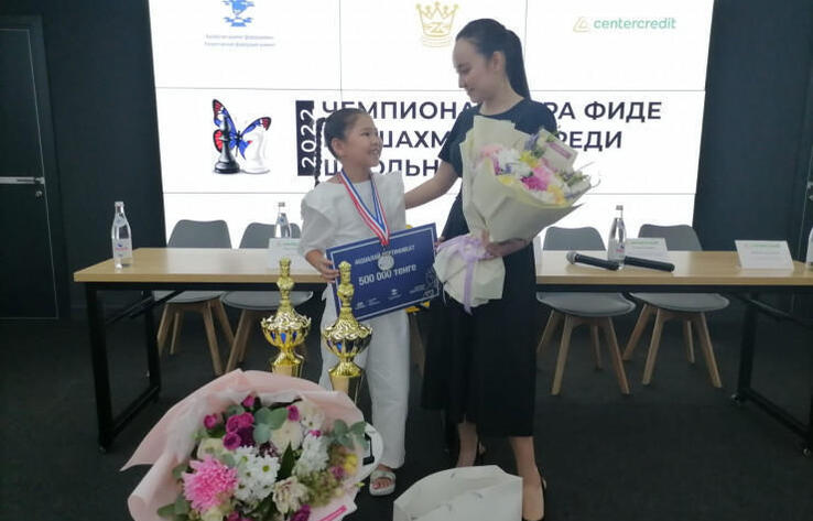 Kazakh President congratulates youngest FIDE world champ Malika Ziyadin