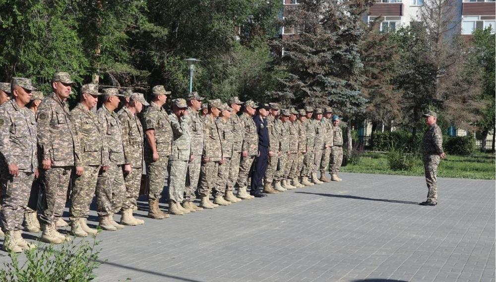 В Актобе прошли учебно-методические сборы по организации территориальной обороны. Фото: МО РК