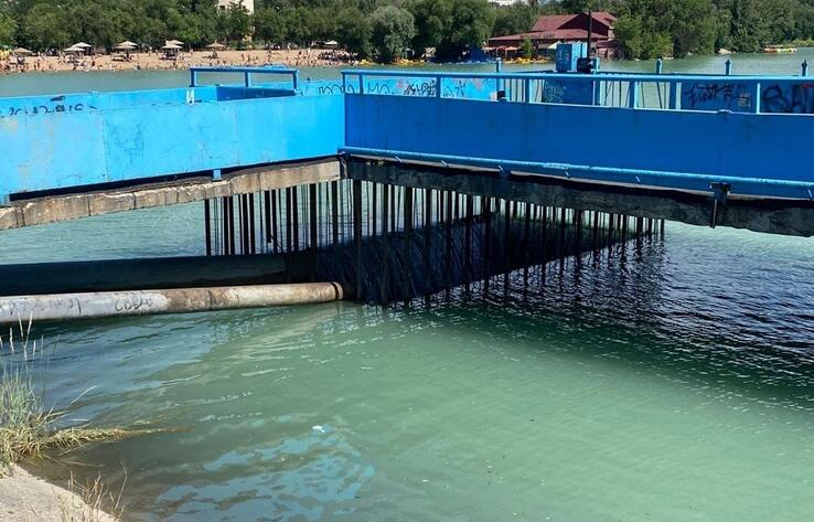 Из озера Сайран в Алматы спускают воду из-за кишечной палочки
