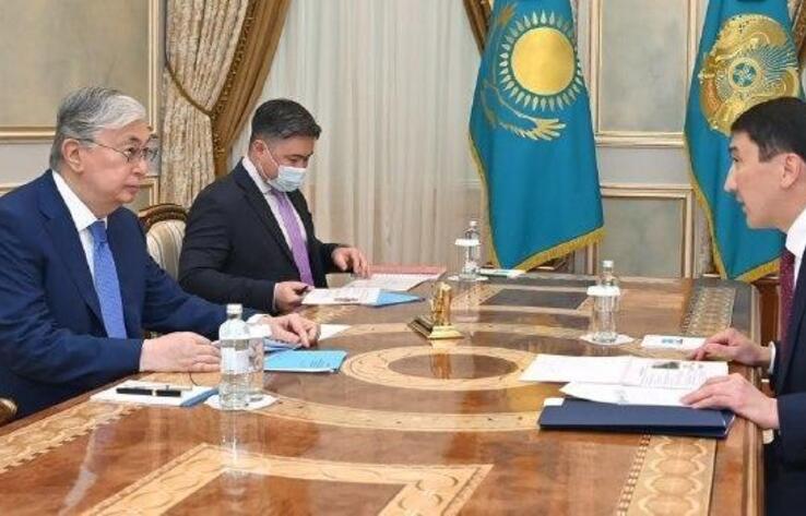 President briefed on KazMunayGas’ projects in petrochemical industry