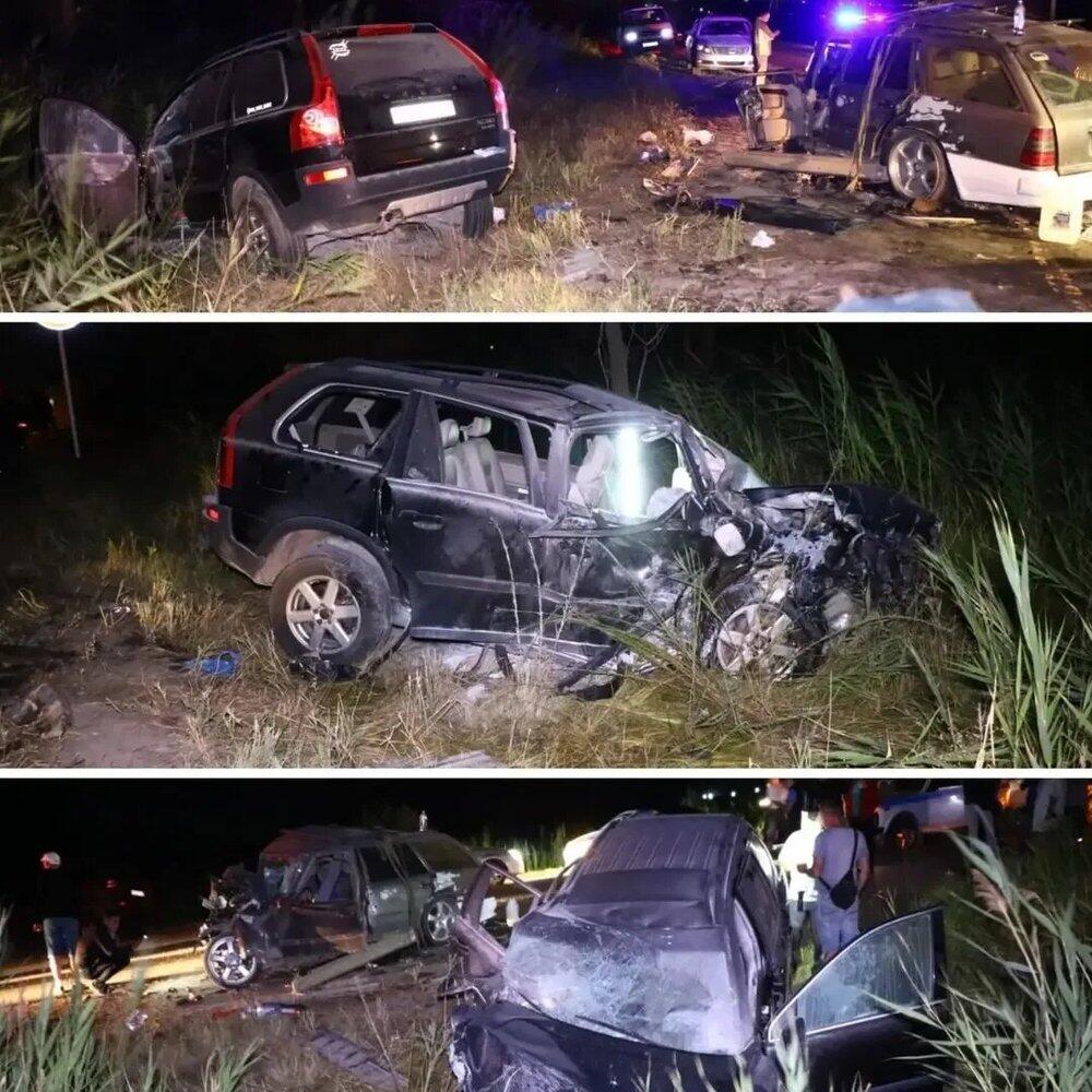 В ДТП на автодороге Байсерке - Караой погибли два человека, травмированы трое. Фото: instagram/krispi.almaty