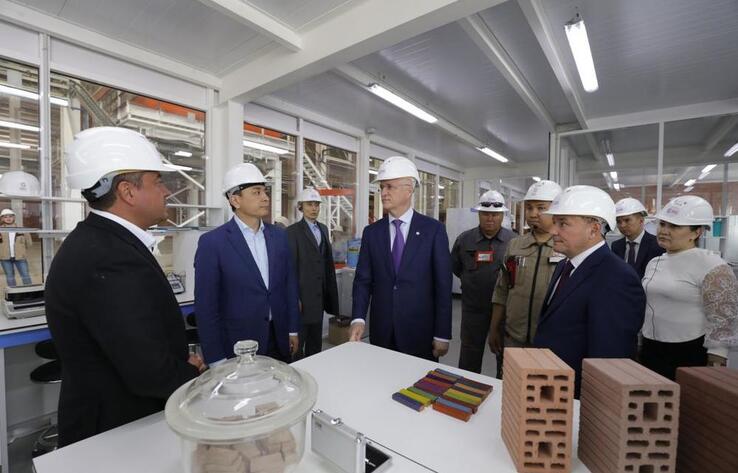 Ақмола облысында кірпіш зауытының құрылысы аяқталды