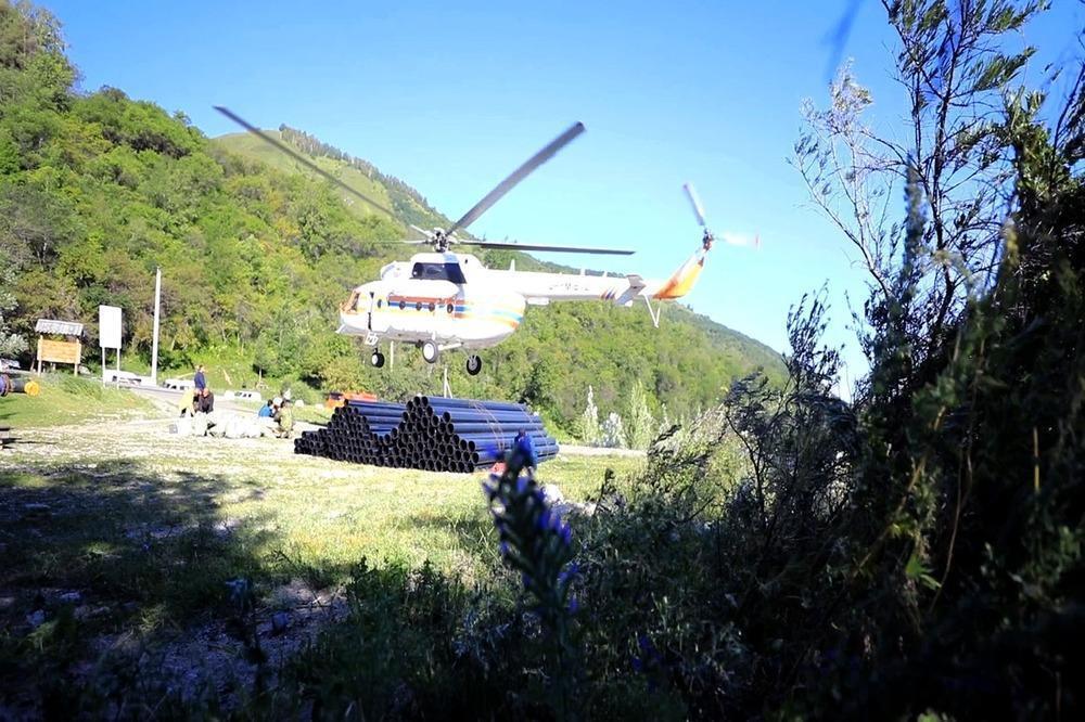 Ағымдағы жылы сел қауіпсіздігін қамтамасыз ету үшін Алматы тауларындағы 7 көлдің су деңгейі төмендетіледі. Сурет: Алматы ТЖД