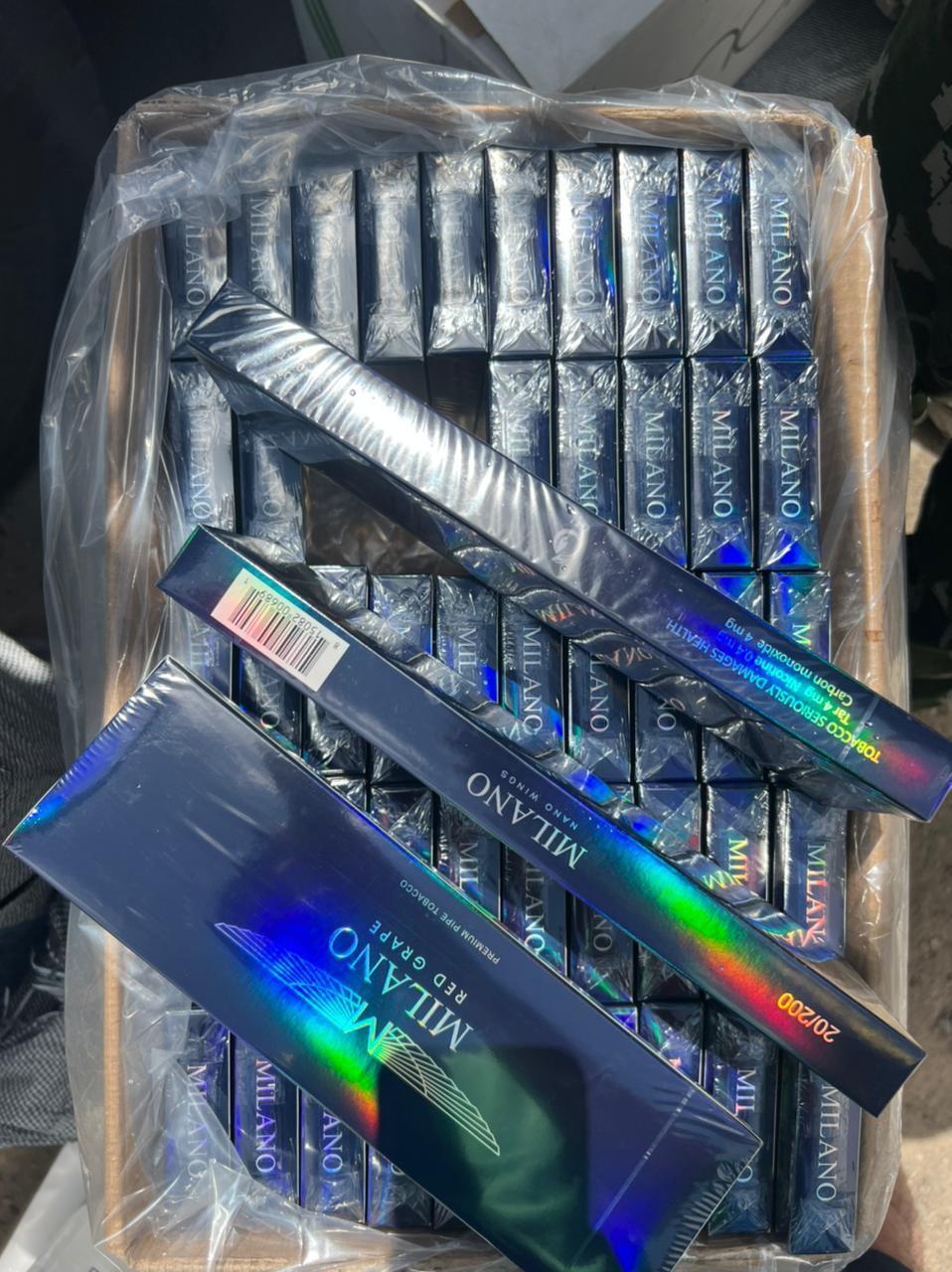 Контрабандные сигареты на 527,3 млн тенге выявили налоговики Алматинской области. Фото: КГД МФ РК