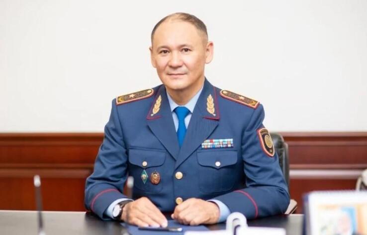 Алматы полиция департаментінің бастығы тағайындалды