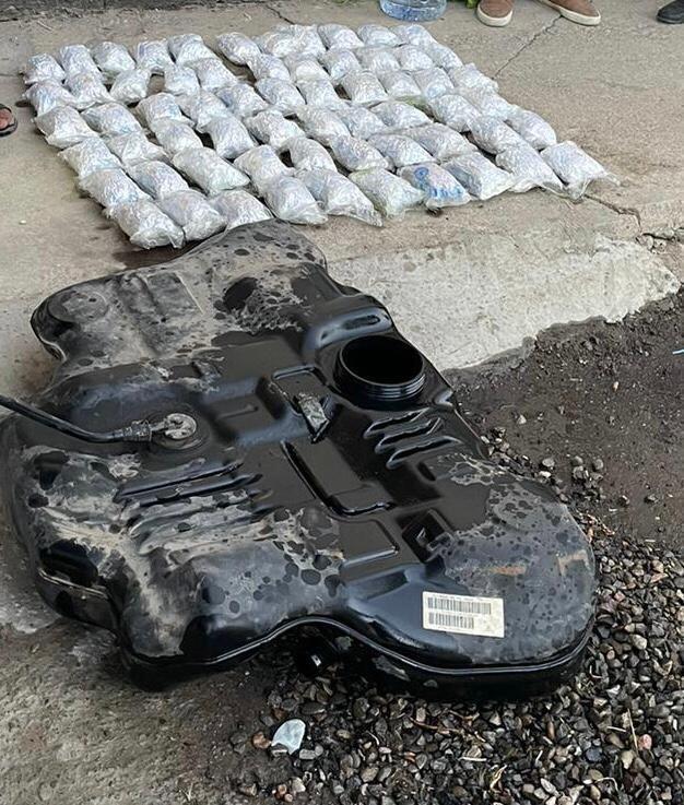 КНБ РК изъял около 35 кг наркотиков. Фото: КГД 