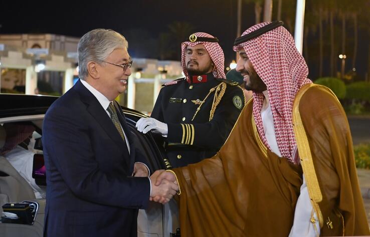 Президент Казахстана и наследный принц Саудовской Аравии провели переговоры