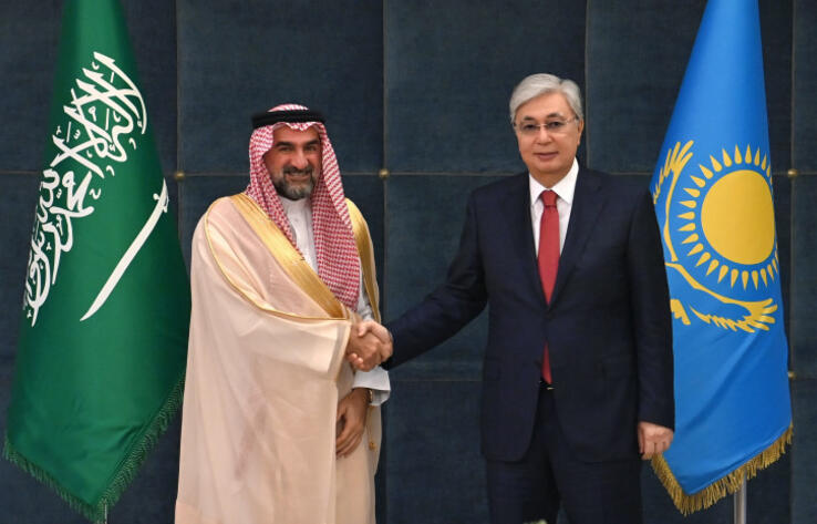 Президент РК встретился с управляющим Государственного инвестиционного фонда Саудовской Аравии