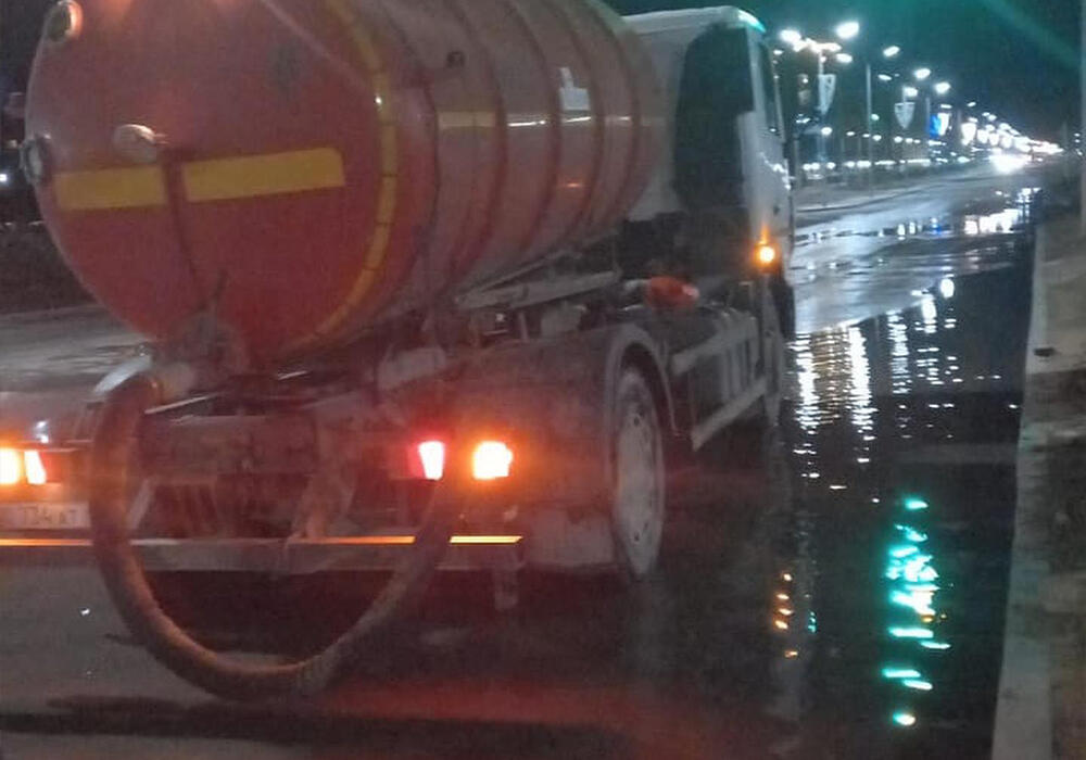 Storm in western Kazakhstan. Images | instagram/911.aktau