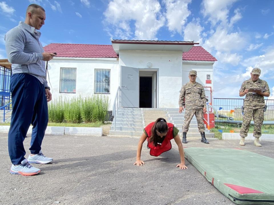 Лучшую по физической подготовке воинскую часть определят в Казахстане. Фото: МО РК