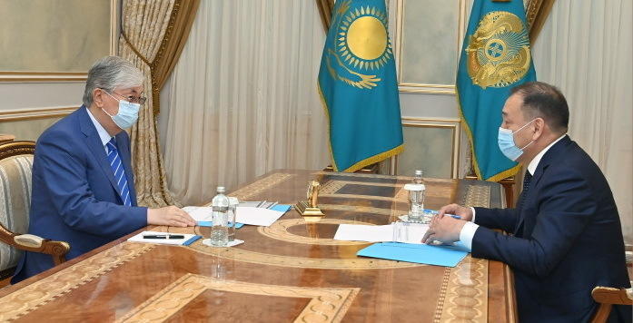 Head of State receives Deputy PM Tugzhanov