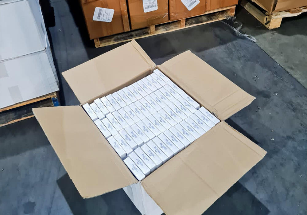 Қазақстанға 4 млн қораптан астам темекіні контрабандалық жолмен әкелуге тырысты. Сурет: ҚР ҚМ МКК