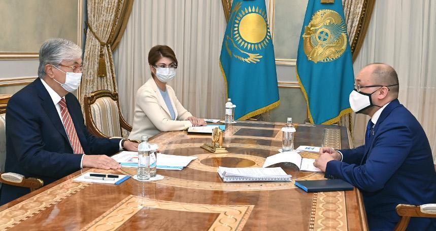 Head of State receives Minister of Culture and Sports