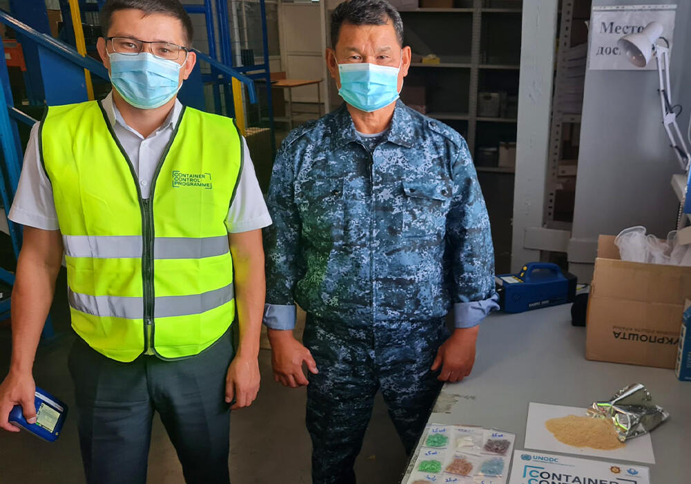 В Алматы пресечен ввоз наркотиков . Фото: КГД